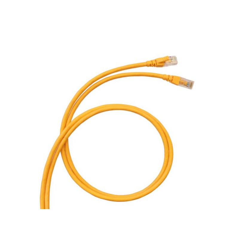 LEGRAND LINKEO C Patch kabel Cat. 6A, nestíněný U/UTP 5m - žlutý