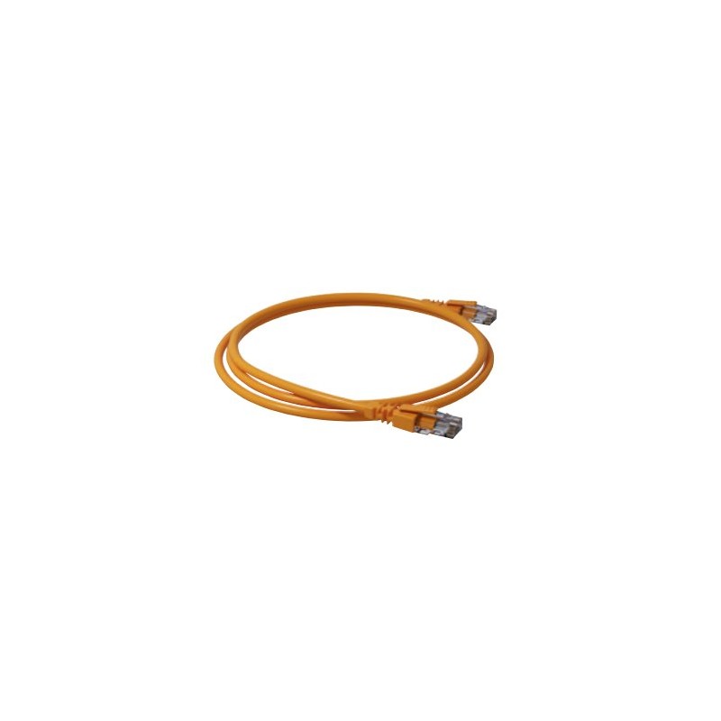LEGRAND LINKEO C Patch kabel Cat. 5e, nestíněný U/UTP 3m - oranžová