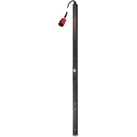 APC Rack PDU 2G, Switched, ZeroU, 11kW, 400V, (21)C13 & (3)C19, IEC-309 16A 3P+N+PE(E) 1.83m