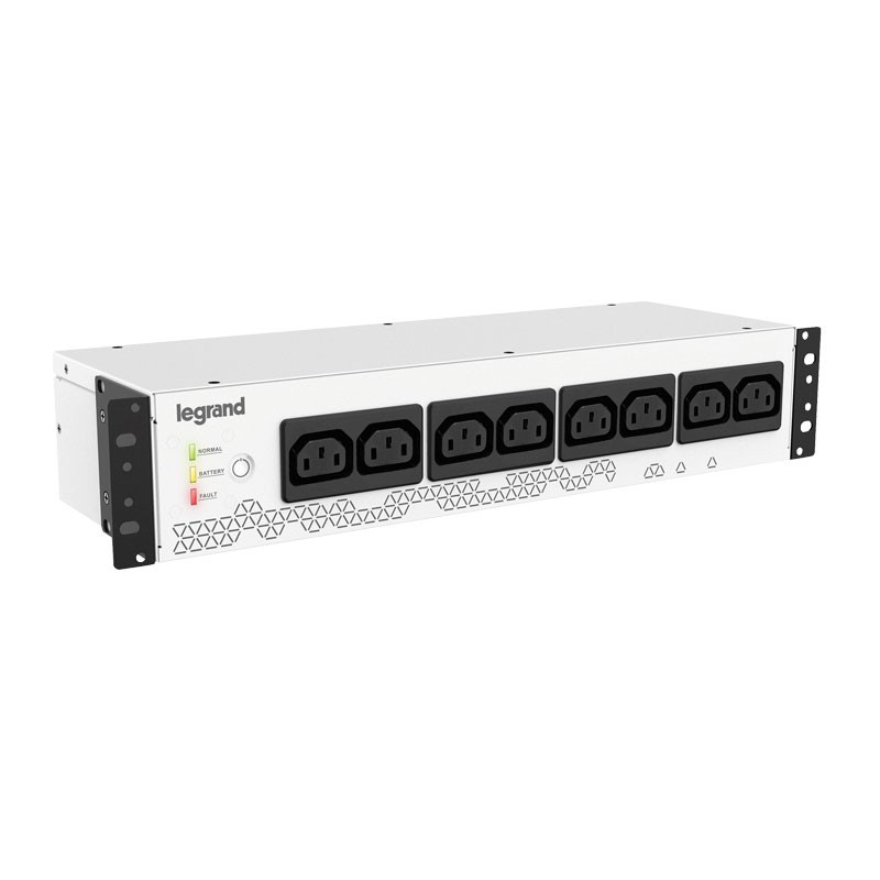 LEGRAND UPS Keor PDU 800VA/480W IEC, Off-Line, Rack 2U, výstup 8x IEC C13, USB