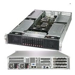 SUPERMICRO 2U GPU server 2x LGA3647, iC621, 6x GPU, 16x DDR4 ECC R, 8x SATA 2,5", SIOM, 2x 2000W, IPMI
