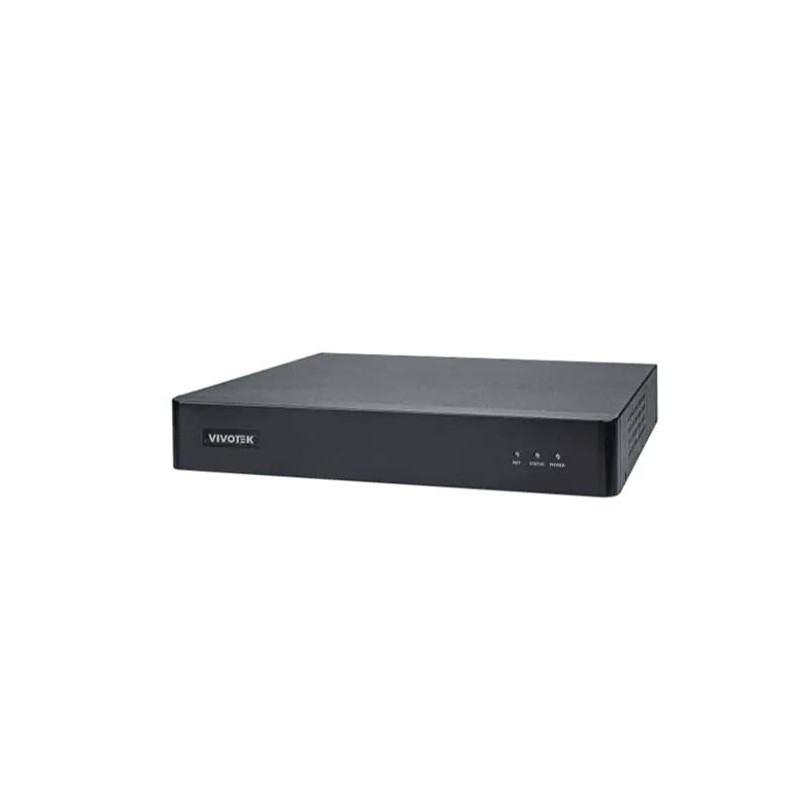 VIVOTEK NVR, 4 PoE (max. 50W) kanály, 4K UHD (max 64Mpbs), 1x HDD (až 8TB), desktopové provedení, 2x USB, 1xHDMI (4K)