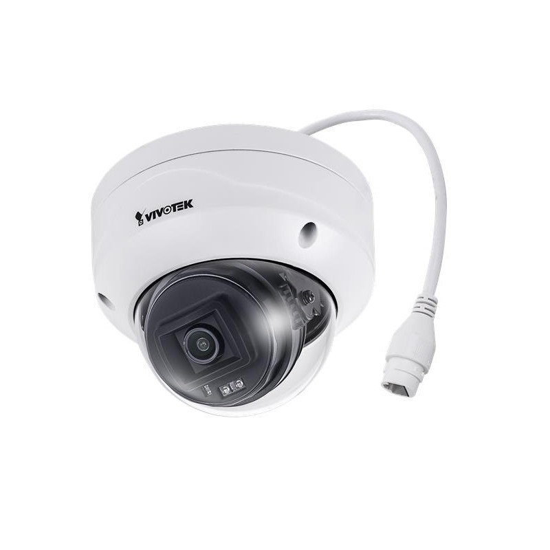 VIVOTEK 2560x1920 (5 Mpix) až 20sn/s, H.265, obj. 3.6mm (76°), PoE, Smart IR, SNV, WDR 120dB, MicroSDXC slot, 3DNR, kori
