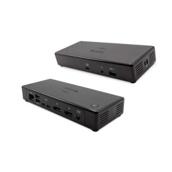 i-tec Thunderbolt3 / USB-C Dual DisplayPort 4K Docking Station, Power Delivery 85W