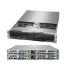 SUPERMICRO 2U TWIN 4x (2x4214, 20x 64GB LRDIMM 2666, 2x 5200ECO 3,84TB, 32GB DOM, 4x 10Gb SFP+)+3.PSU