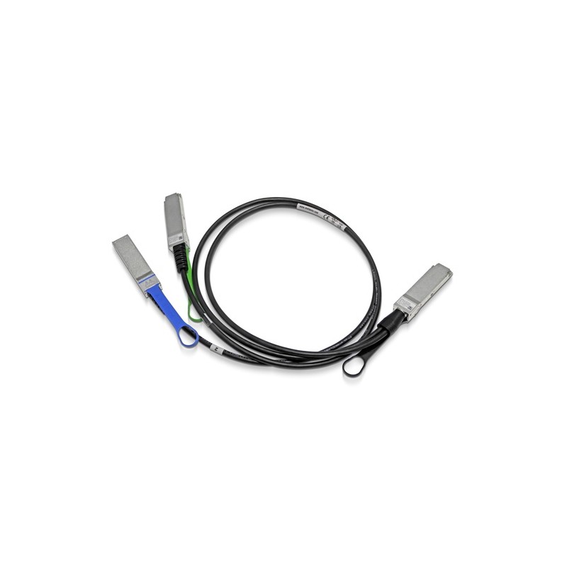 Nvidia Mellanox MCP7H50-H01AR30 Passive Copper Hybrid Cable IB HDR 200Gb/s to 2x100Gb/s QSFP56 to 2xQSFP56 LSZH Colored