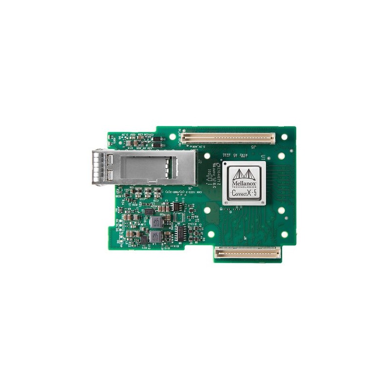 Nvidia Mellanox ConnectX®-5 VPI network interface card for OCP, with host management, EDR IB (100Gb/s) and 100GbE, singl