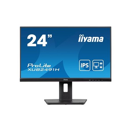 iiyama ProLite/XUB2491H-B1/23,8"/IPS/FHD/100Hz/0,5ms/Black/3R