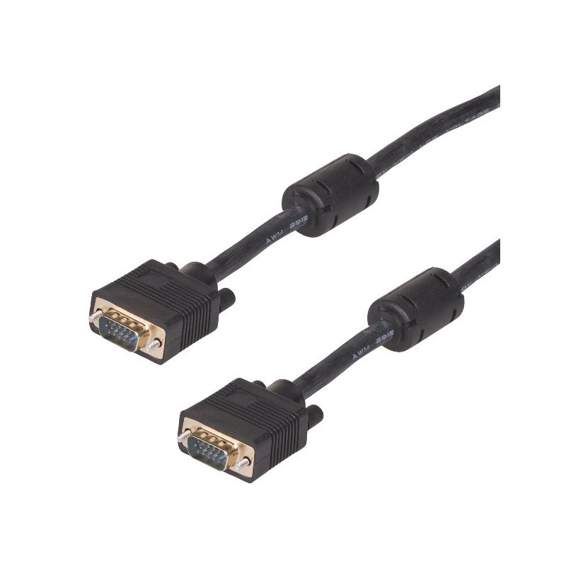 Akyga kabel VGA audio-video 15.0m/PVC