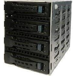 ASUS HDD Cage Kit (including Cage/4 * 3.5" HDD tray w/2.5” Disk Support (4-holes) /SAS 12G Backplane/miniSAS HD to miniS