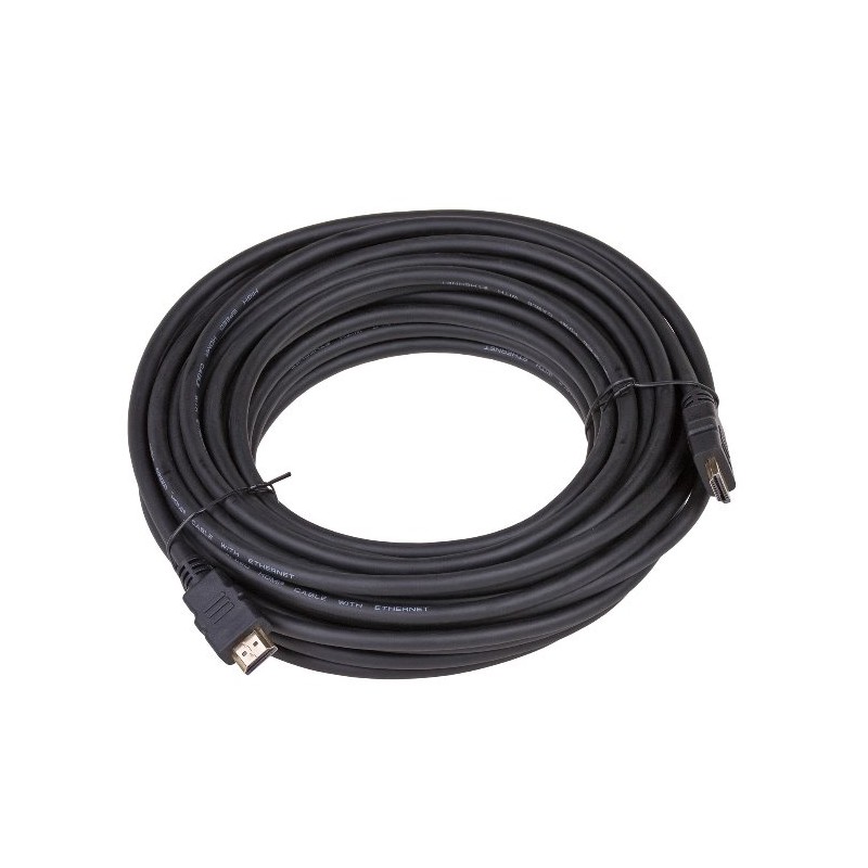 Akyga Kabel HDMI 1.4 (M), Full HD/4K 10.2Gbps, černý 15m