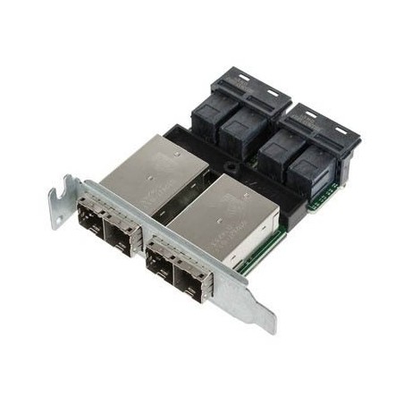 SUPERMICRO 16-port Mini SAS HD Int-to-Ext cable adapter - low profile