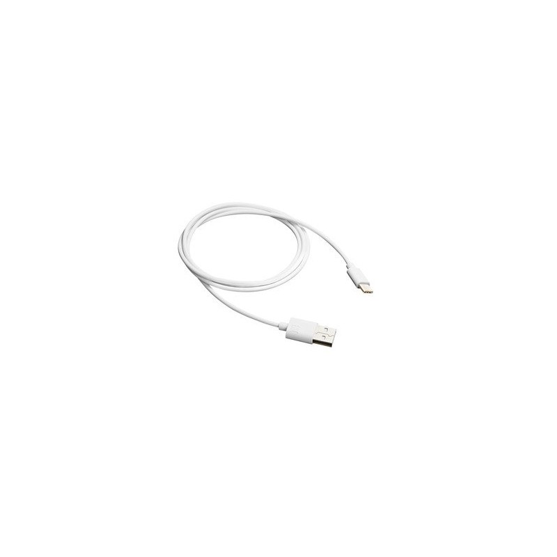CANYON Nabíjecí kabel USB-C – USB 2.0, 1 m, bílá