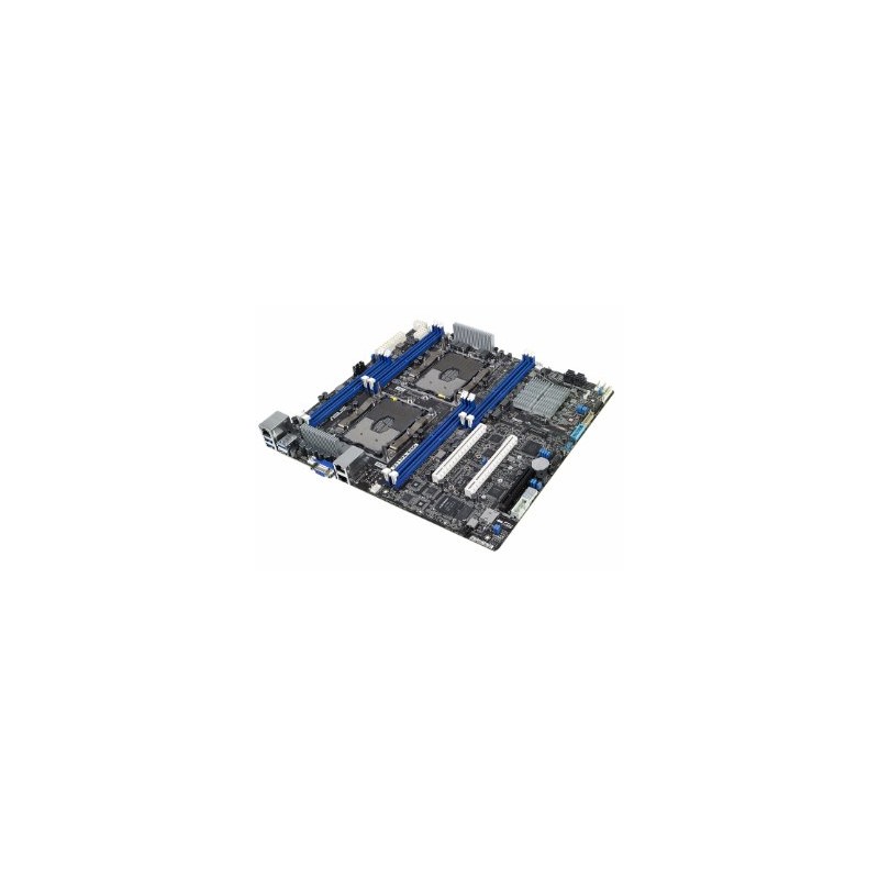 ASUS Intel 2xSocket P (LGA 3647) , C621, 8DIMM, 3PCIe, 14SATA+2M.2, 4*i210AT+1Mgt LAN, IPMI, ATX-like (12x10.5)