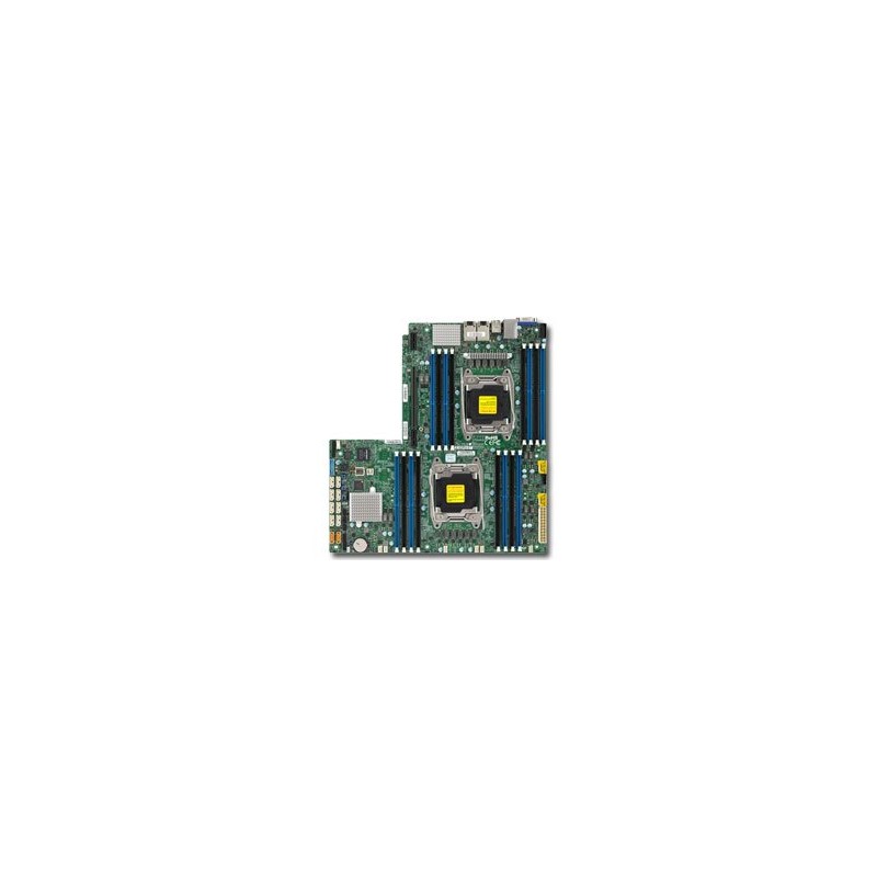 SUPERMICRO MB 2xLGA2011-3, iC612 16x DDR4 ECC,10xSATA3,(PCI-E 3.0/(Lx32),2x 1GbE LAN,IPMI