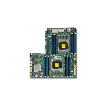 SUPERMICRO MB 2xLGA2011-3, iC612 16x DDR4 ECC,10xSATA3,(PCI-E 3.0 (Lx32),2x 10GbE,IPMI
