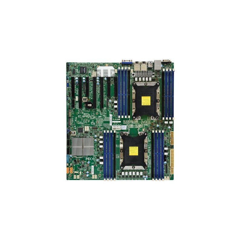 SUPERMICRO MB 2xLGA3647, iC621, 16x DDR4 ECC, 10xSATA3, 2x M.2 (NVMe), PCI-E 3.0/3,4(x16,x8), 2x 1Gb LAN, IPMI