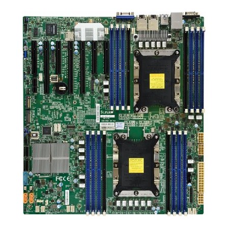 SUPERMICRO MB 2xLGA3647, iC621, 16x DDR4 ECC, 10xSATA3, 2x M.2 (NVMe), PCI-E 3.0/3,4(x16,x8), 2x 1Gb LAN, IPMI
