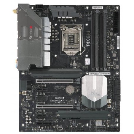 SUPERMICRO MB 1xLGA1151 8/9g 120W, Z390, 4x DDR4,6xSATA3, 6xPCIe 3.0, 2x M.2, 2xLAN+WiFi, 2xDP+HDMI, Audio