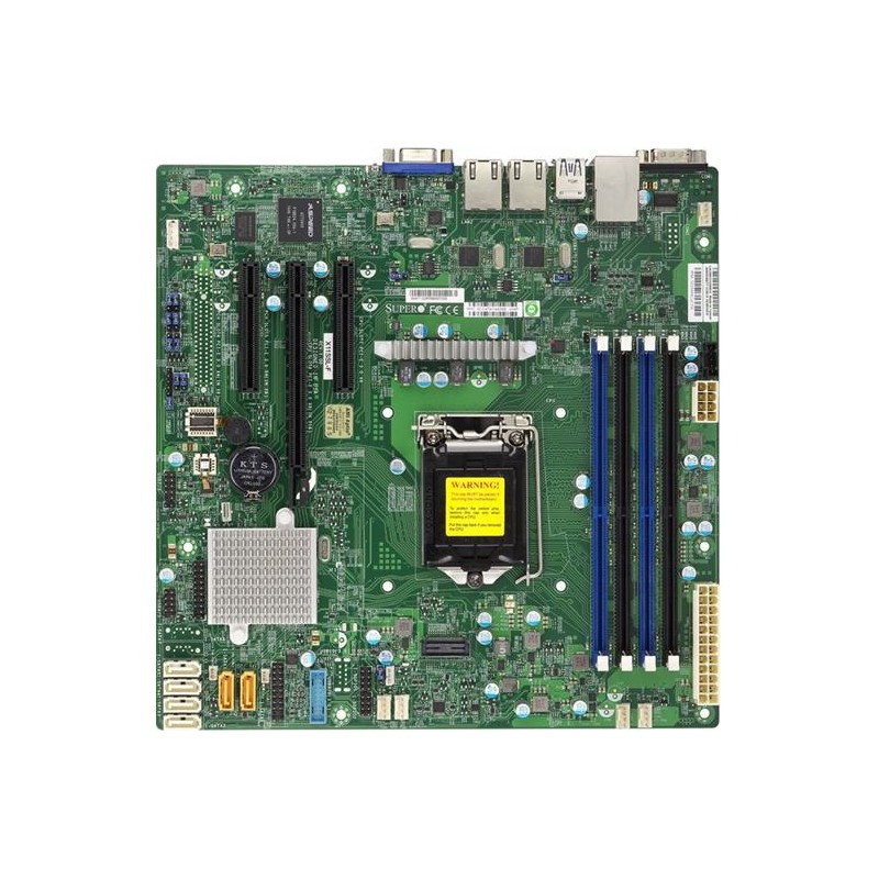 SUPERMICRO MB 1xLGA1151, iC232,DDR4,6xSATA3,PCIe 3.0 (1 x8, 1 x8 (in x16), 1 x4 (in x8)), IPMI