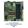 SUPERMICRO mini-ITX MB Atom C3758 (8-core), 4x DDR4 ECC DIMM, 12x SATA, 1x PCI-E 3.0 x4, 2x 10Gb (RJ45), IPMI