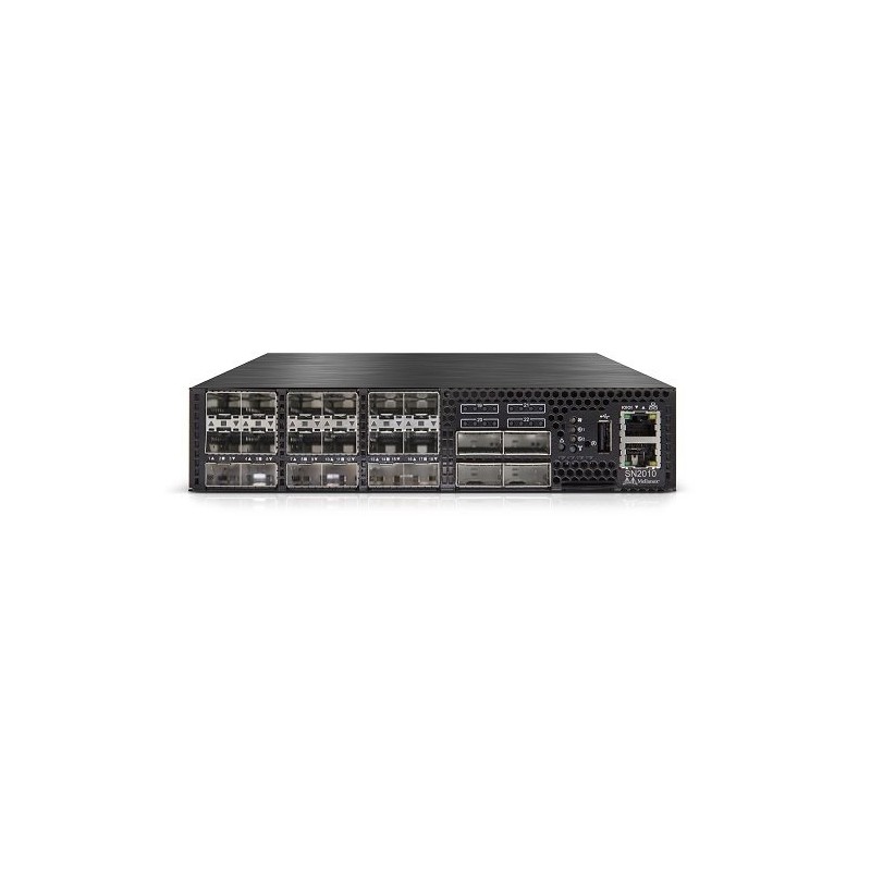 Nvidia Mellanox Spectrum based 25GbE/100GbE, 1U Open Ethernet Switch with Mellanox Onyx, 18 SFP28 + 4 QSFP28, 2x PSU,