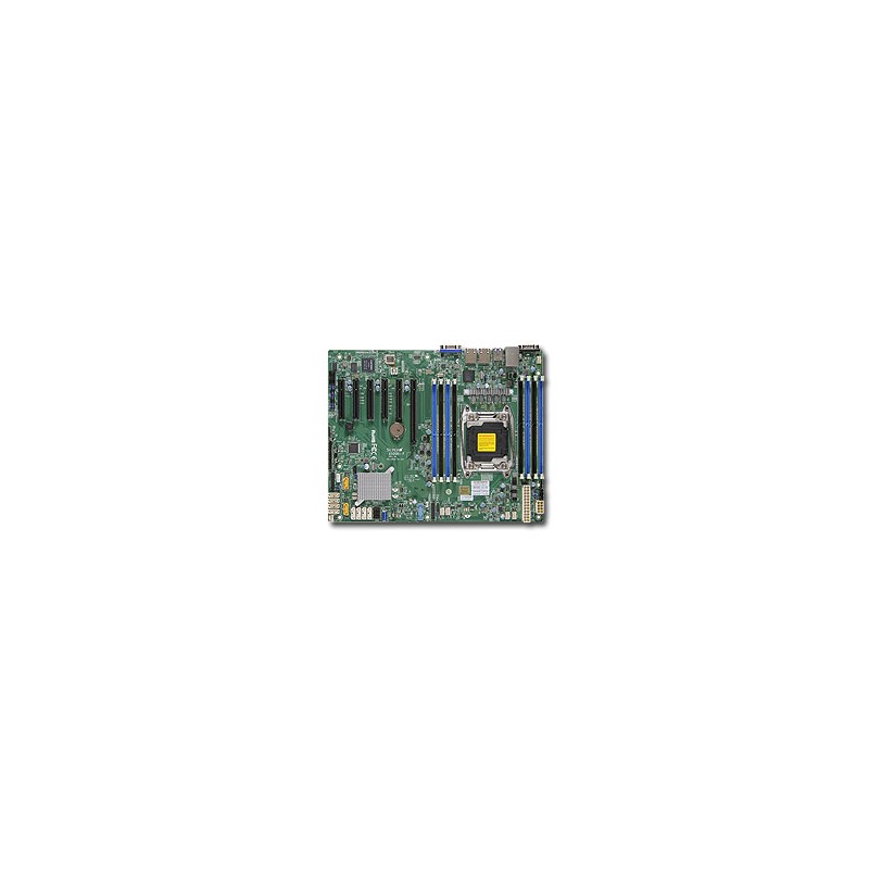 SUPERMICRO MB 1xLGA2011-3, iC612 8x DDR4 ECC,10xSATA3,(PCI-E 3.0/1,2,1(x16,x8,x4) PCI-E 2.0/1,1(x2,x4),2x LAN,IPMI