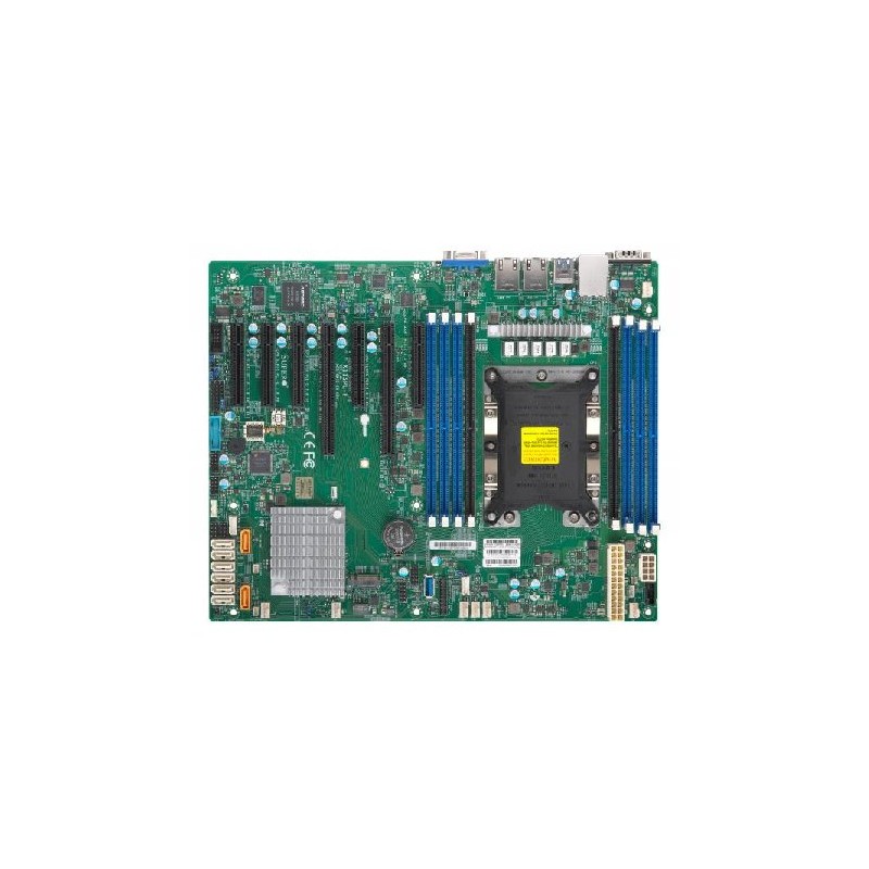 SUPERMICRO MB 1xLGA3647, iC621, 8x DDR4 ECC, 8xSATA3, 1xM.2, PCI-E 3.0/6,1(x8,x1),2x LAN,IPMI MBDX11SPLFO