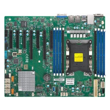 SUPERMICRO MB 1xLGA3647, iC621, 8x DDR4 ECC, 8xSATA3, 1xM.2, PCI-E 3.0/6,1(x8,x1),2x LAN,IPMI MBDX11SPLFO