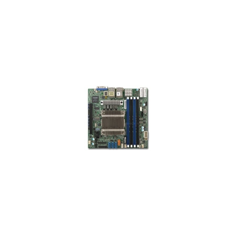 SUPERMICRO MB 1x Epyc 3101 SoC (4C/4T), 4x DDR4, 4xSATA3, 1xM.2 (2280), PCIe 3.0 x16, IPMI, 4x LAN (i350-AM4)