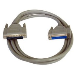 PremiumCord Kabel seriový k tiskárně 25F-25M 3m