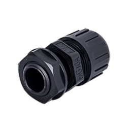 6ks kabelové průchodky M16 pro kabely o průměru 5-16mm.