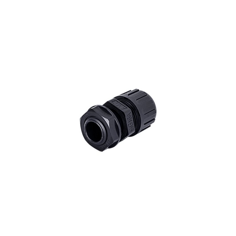 6ks kabelové průchodky M16 pro kabely o průměru 5-16mm.