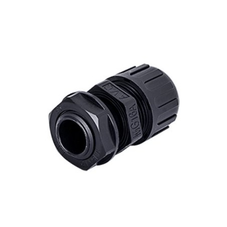 6ks kabelové průchodky M16 pro kabely o průměru 5-16mm.