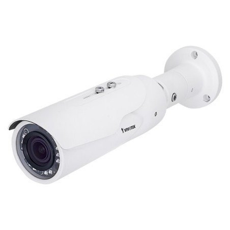 2560x1920 (5Mpix) až 30sn/s, H.265, obj. motorzoom 2.8-10mm (95-41°), PoE, Smart IR, SNV, WDR 120dB, MicroSDXC slot, 3DNR