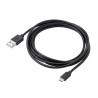Akyga kabel USB A-MicroB/1.8m/černá