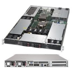 SUPERMICRO 1U GPU server 2x LGA3647, iC621 , 16x DDR4 ECC R, 4x SATA3 HS (2,5"), 2x1600W, SIOM, IPMI, 3xGPU AS1029GPTROTO18