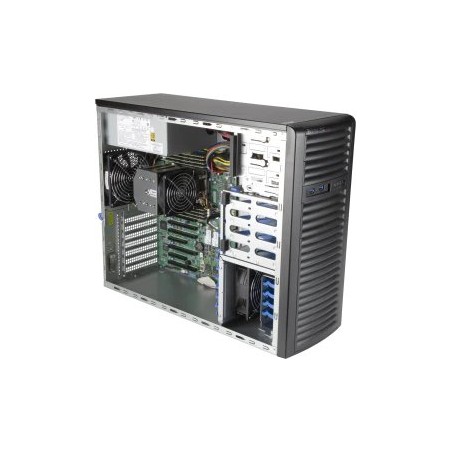SUPERMICRO A+ Server TWR/4U SP3, 8x DDR4, 8x 3,5", 900W(gold), 2x1GbE, IPMI, OOB