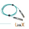Nvidia Mellanox® active fiber cable, IB HDR, up to 200Gb/s, QSFP56, LSZH, black pulltab, 30m