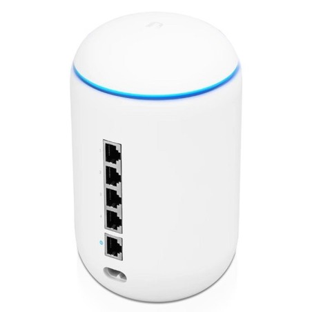 Ubiquiti WiFi router s bránou UniFi UDM Dream Machine, 4-Port Gigabit LAN, 2.4 GHz + 5GHz, 3/4.5 dBi