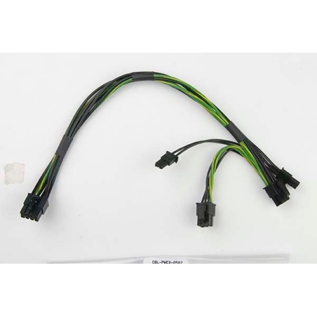 SUPERMICRO 8 Pin to Two 6+2 Pin 12V GPU Power Cable, 30 cm 16/20