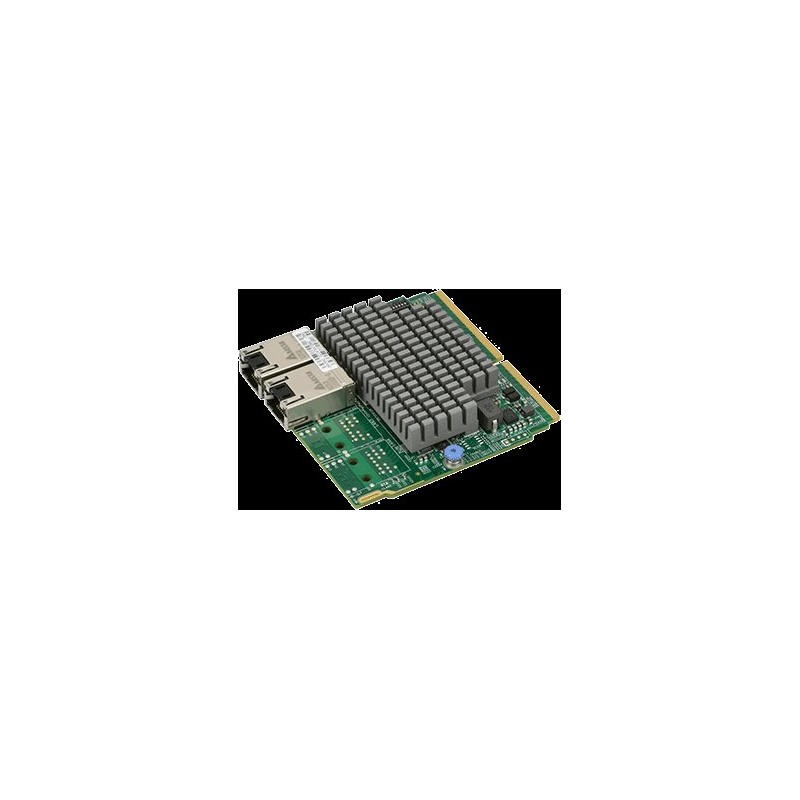 Supermicro 2-port 10 Gigabit Ethernet Adapter with an internal bracket for 1U chassis (Twin Servers)