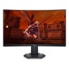 Dell 27 Curved Gaming Monitor| - S2721HGFA 27"/VA/FHD/144Hz/1ms/Black/3RNBD
