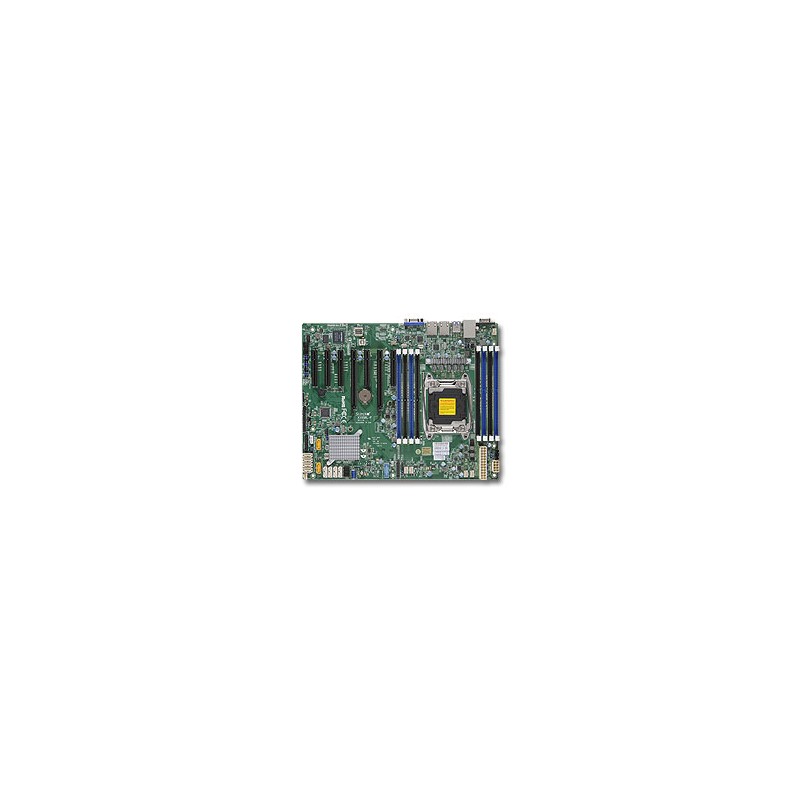 SUPERMICRO MB 1xLGA2011-3, iC612,8x DDR4 ECC,10xSATA3,(PCI-E 3,0 4,2 (x8,x4),2x LAN,IPMI MBDX10SRLFO
