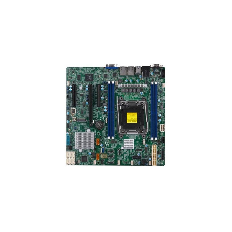 SUPERMICRO MB 1xLGA2066, iC422,4x DDR4 ECC,8xSATA3, 1x M.2, PCI-E 3,0 1,2 (x16,x8), 2x LAN,IPMI, bulk
