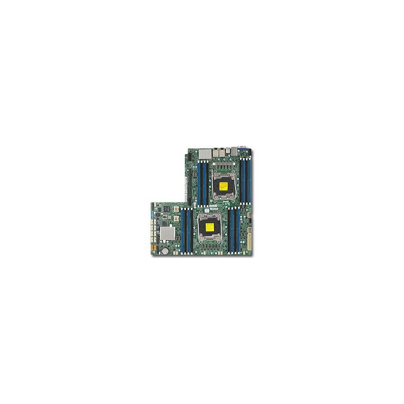 SUPERMICRO MB 2xLGA2011-3, iC612 16x DDR4 ECC,10xSATA3,(PCI-E 3.0 x32),2x10GbE LAN, 2x PCI-E 3.0 NVMe x4,IPMI MBDX10DRWNTB