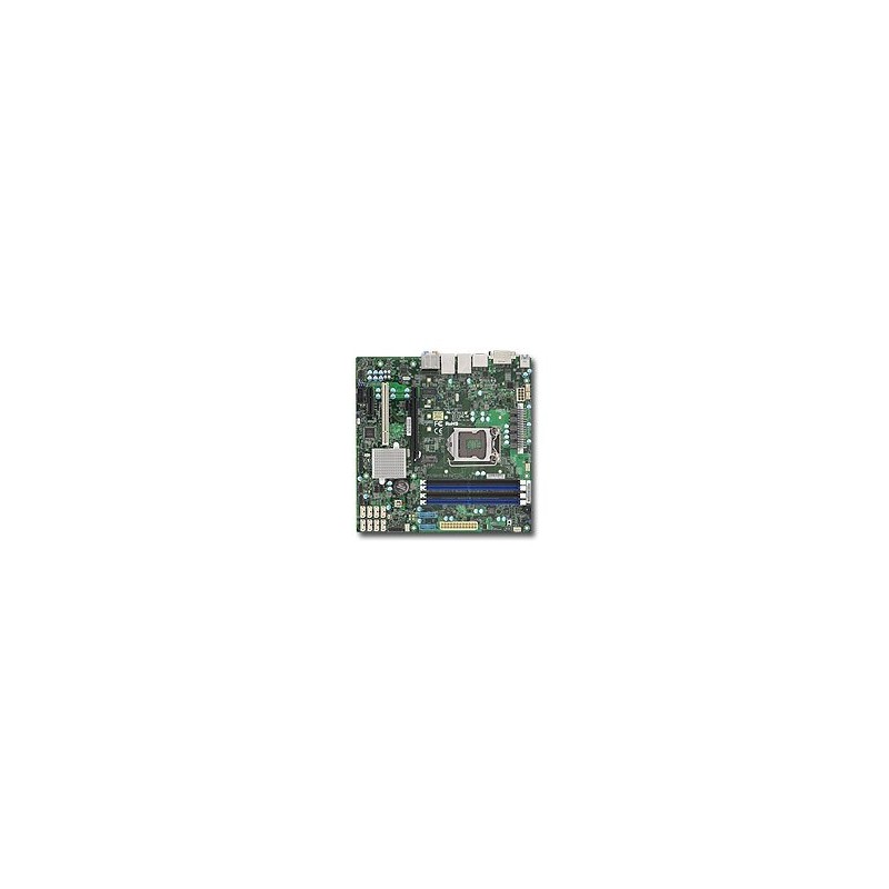 SUPERMICRO MB 1xLGA1151 (E3,i7), iC236,DDR4,8xSATA3,PCIe 3.0 (1 x16, 1 x4),1xPCI-32,1xM.2, HDMI,DP,DVI,Audio