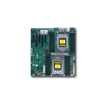 SUPERMICRO MB 2xSP3 (Epyc 7000series SoC),16x DDR4,10xSATA3, 2x NVMe, 1xM.2, PCIe 3.0 (2 x16, 3 x8), IPMI, 2x LAN, bulk