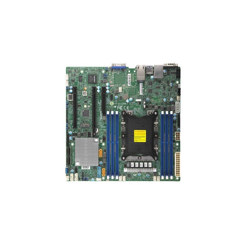 SUPERMICRO MB 1xLGA3647, iC622, 6x DDR4 ECC, 12xSATA3, 1xM.2, PCI-E 3.0/2,1(x16,x8),2x LAN,IPMI, uATX