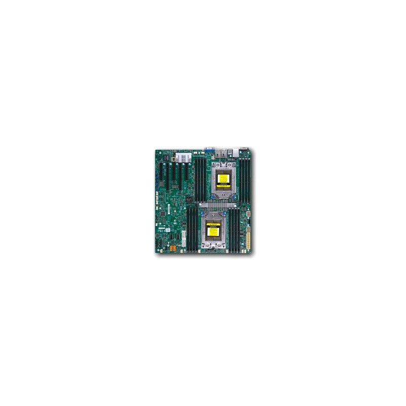 SUPERMICRO MB 2xSP3 - pouze Epyc 7001series SoC,16x DDR4,10xSATA3, 1xM.2, PCIe 3.0 (2 x16, 3 x8), IPMI, 2x LAN, bulk